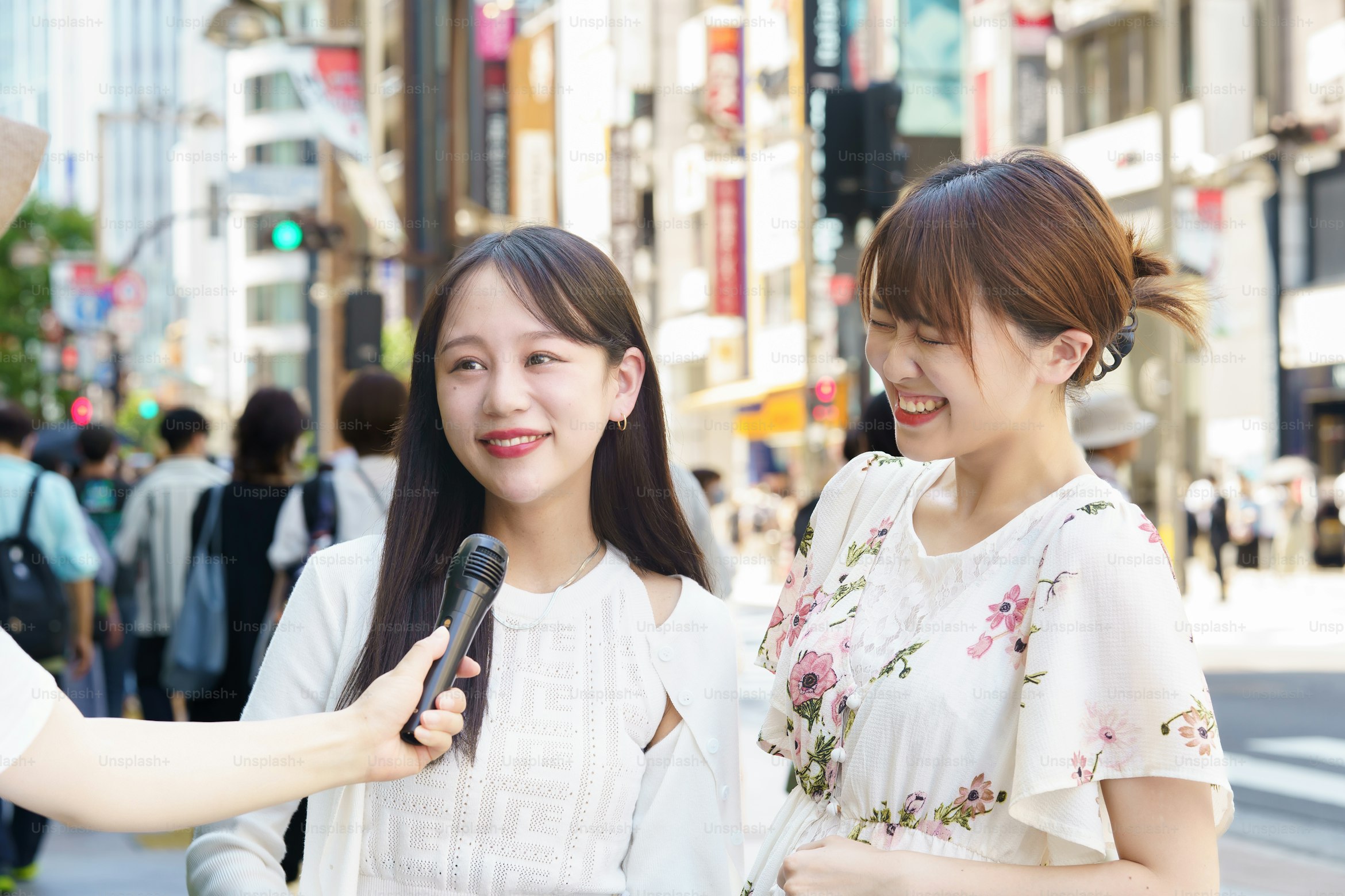Street interview still